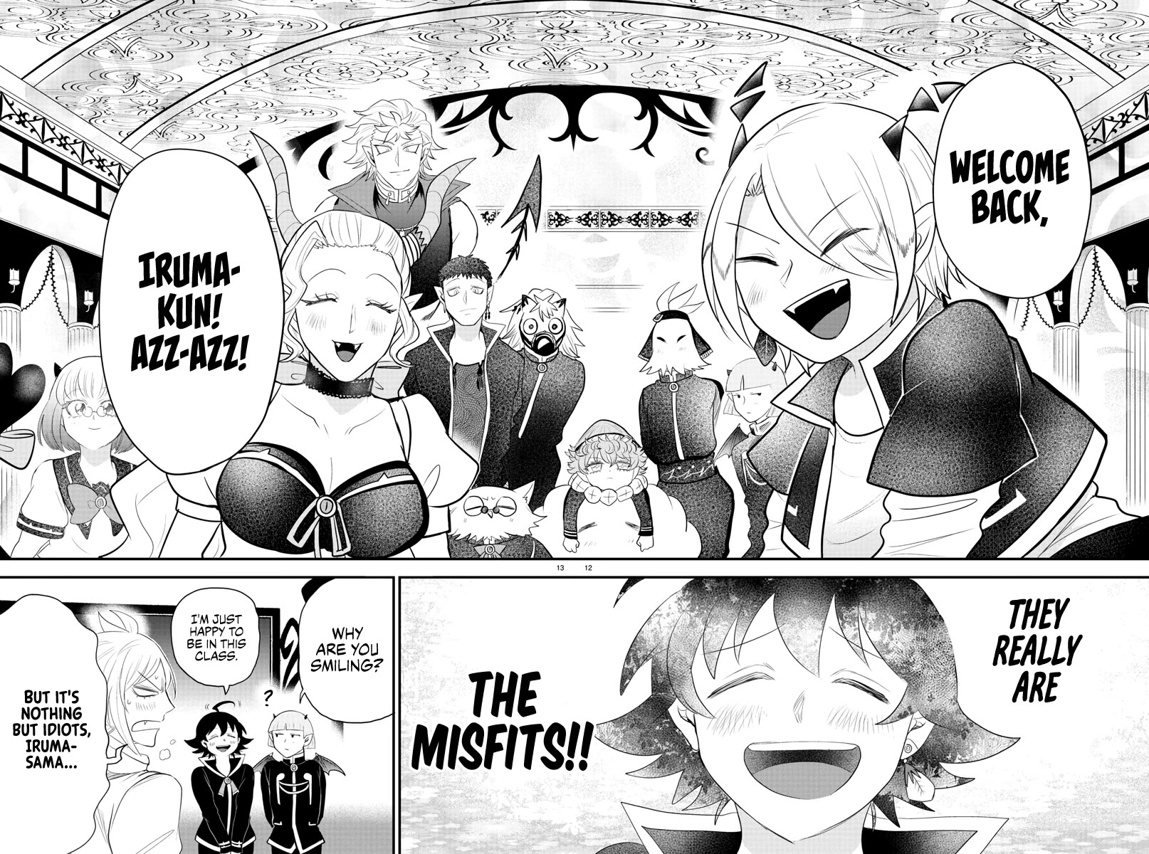 Mairimashita! Iruma-kun Chapter 309 page 12 - Chapter 309: The Center of Attention