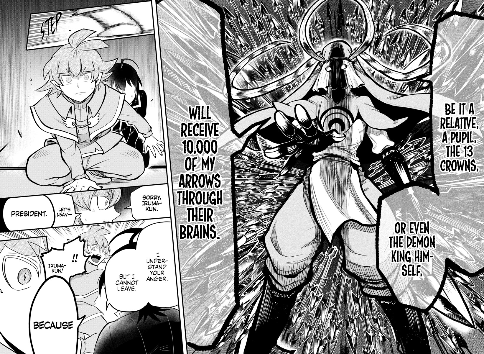 Mairimashita! Iruma-kun Chapter 311 page 10 - Chapter 311: An Archer's Wrath