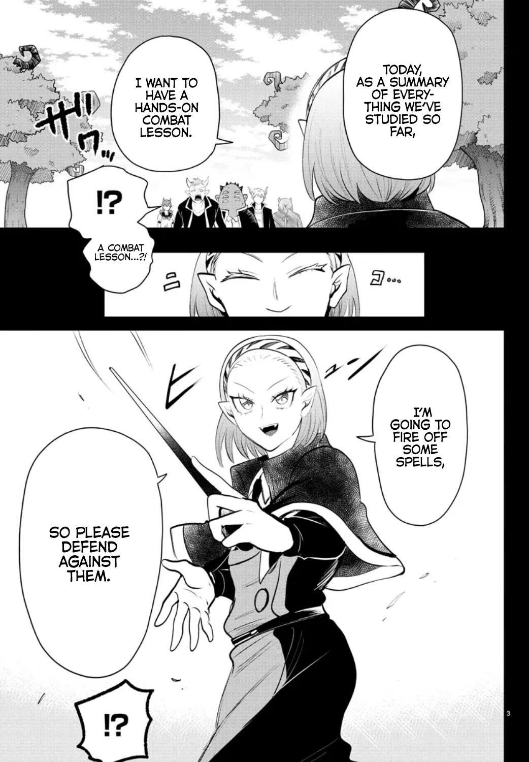 Mairimashita! Iruma-kun Chapter 318 page 3 - Chapter 318: The New Teacher, Momonoki - Part 2