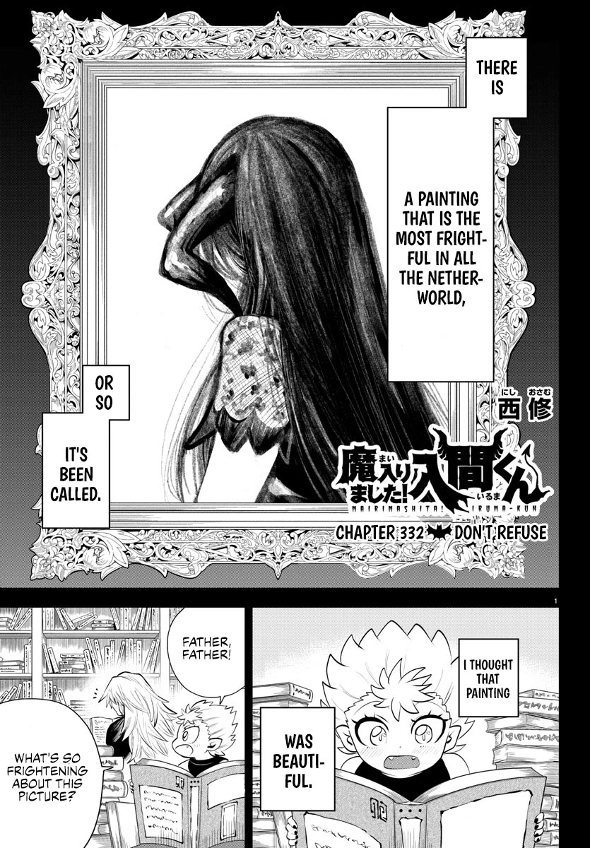 Mairimashita! Iruma-kun Chapter 332 page 1 - Chapter 332: Don't Refuse