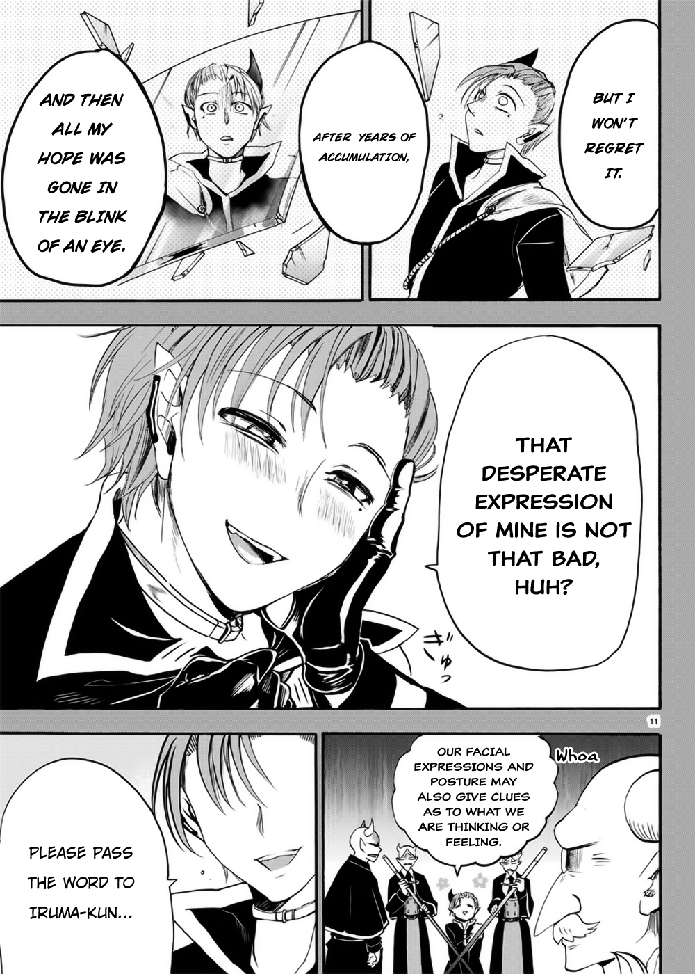 Mairimashita! Iruma-kun Chapter 35 page 11 - Chapter 35 - Never give up on anything