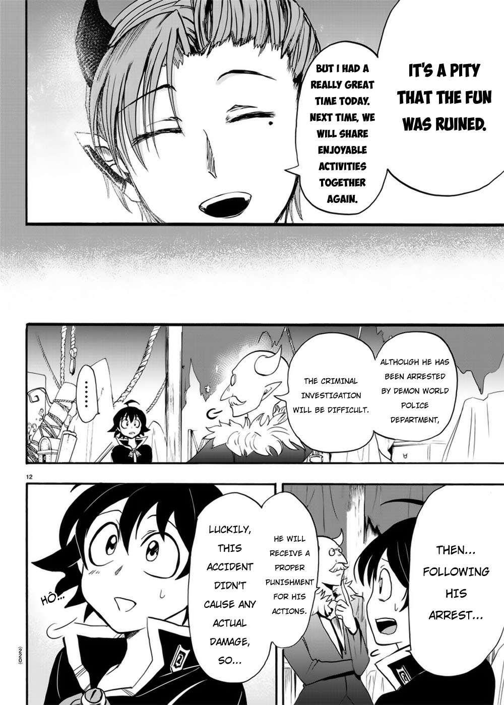 Mairimashita! Iruma-kun Chapter 35 page 12 - Chapter 35 - Never give up on anything