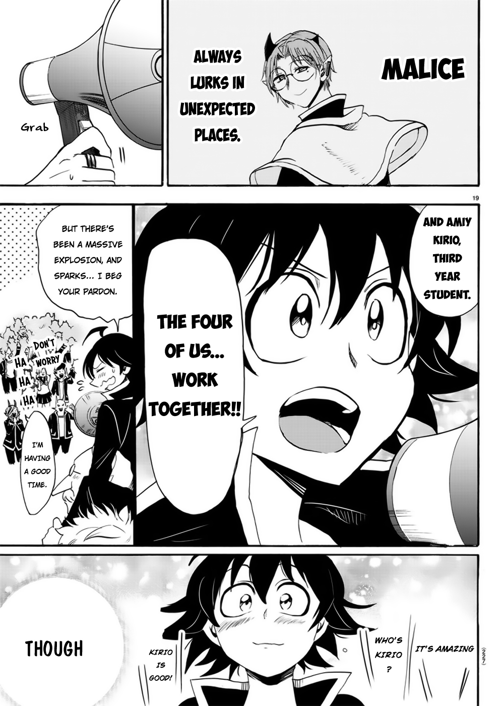 Mairimashita! Iruma-kun Chapter 35 page 18 - Chapter 35 - Never give up on anything