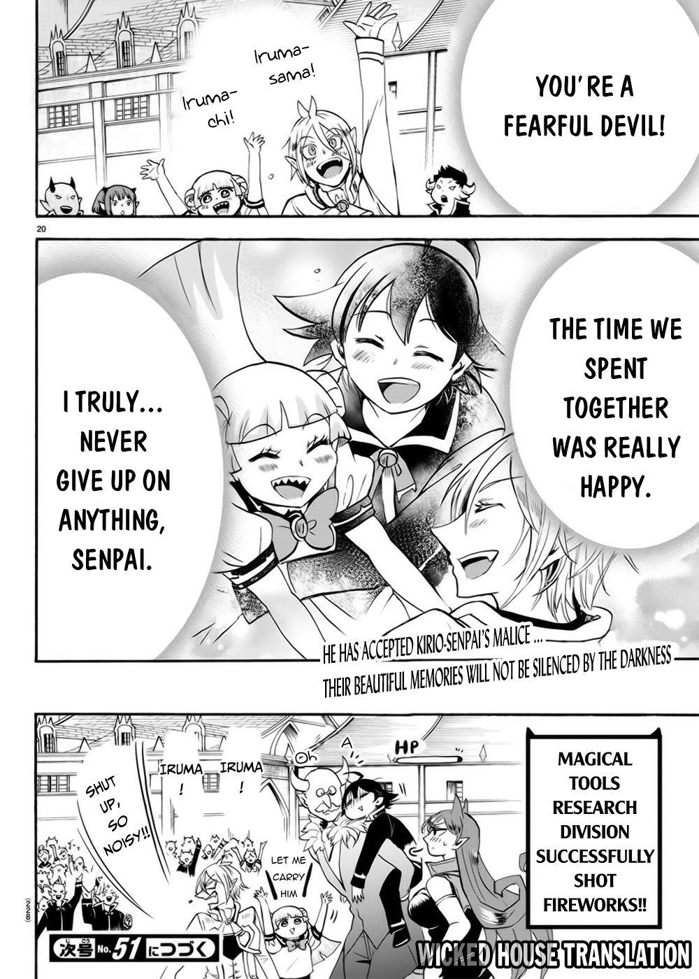 Mairimashita! Iruma-kun Chapter 35 page 19 - Chapter 35 - Never give up on anything