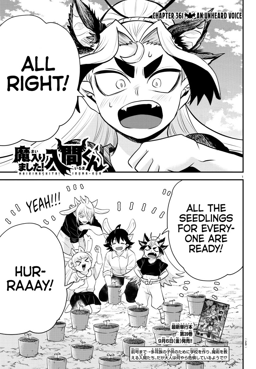 Mairimashita! Iruma-kun Chapter 361 page 1 - Chapter 361: An Unheard Voice