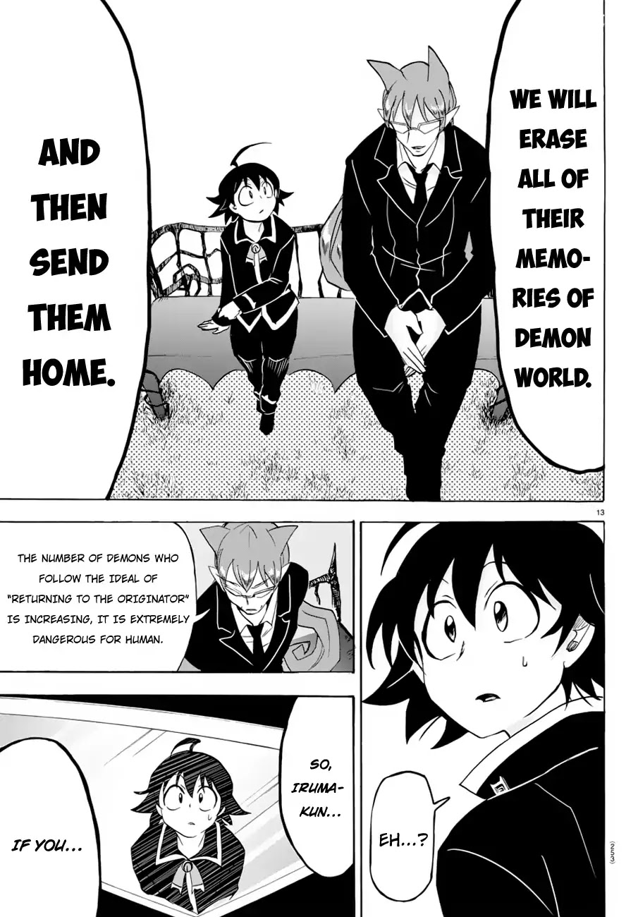 Mairimashita! Iruma-kun Chapter 38 page 14 - Chapter 38: Human Treatment