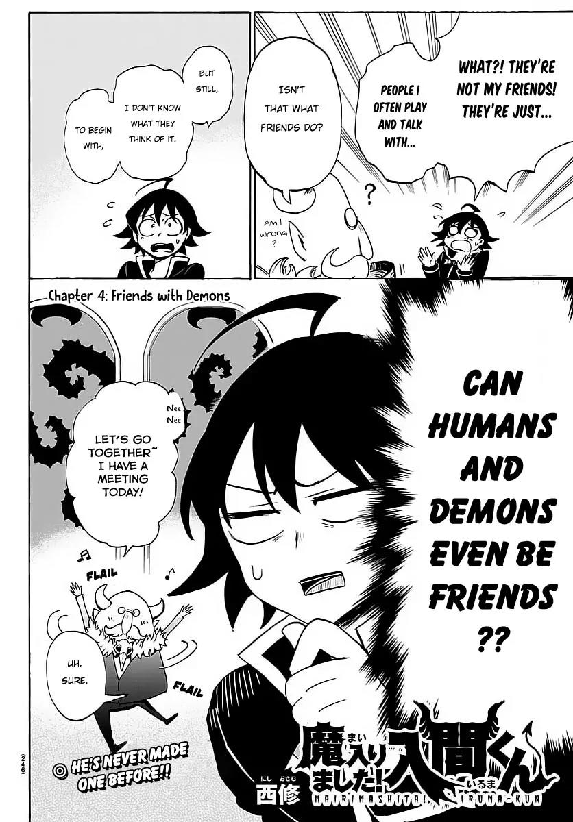 Mairimashita! Iruma-kun Chapter 4 page 3 - Chapter 4: Friends With Demons