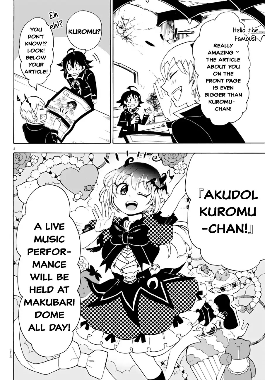 Mairimashita! Iruma-kun Chapter 40 page 3 - Chapter 40: Akudol Kuromu-chan