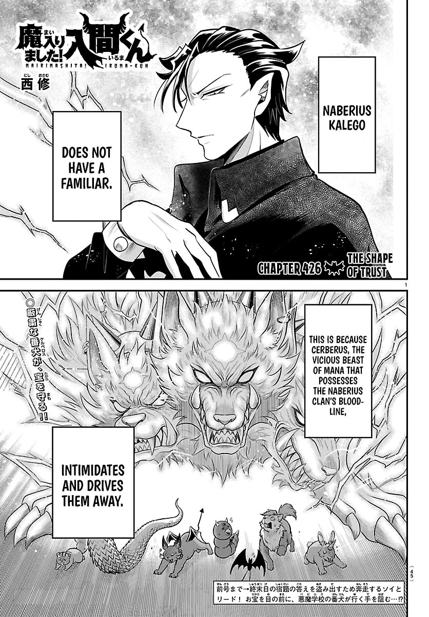 Mairimashita! Iruma-kun Chapter 426 page 1 - Chapter 426