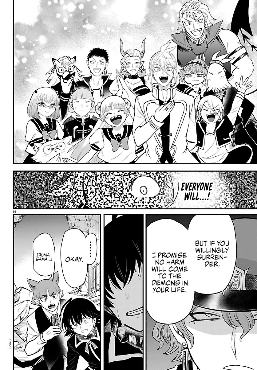 Mairimashita! Iruma-kun Chapter 450 page 14 - Chapter 450: I'm Begging You