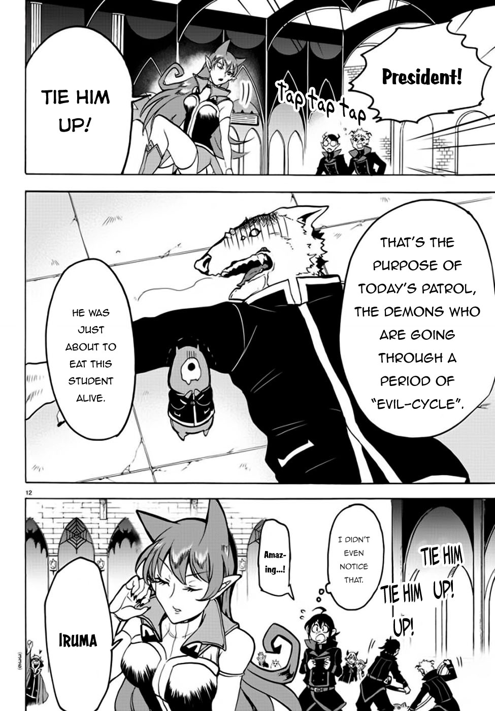 Mairimashita! Iruma-kun Chapter 47 page 11 - Chapter 47: The Cruel Student Council