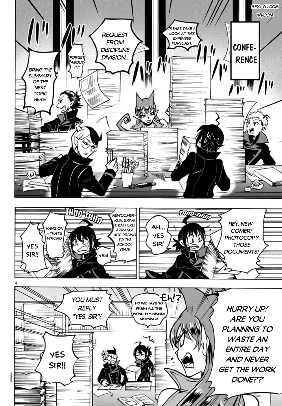 Mairimashita! Iruma-kun Chapter 47 page 4 - Chapter 47: The Cruel Student Council