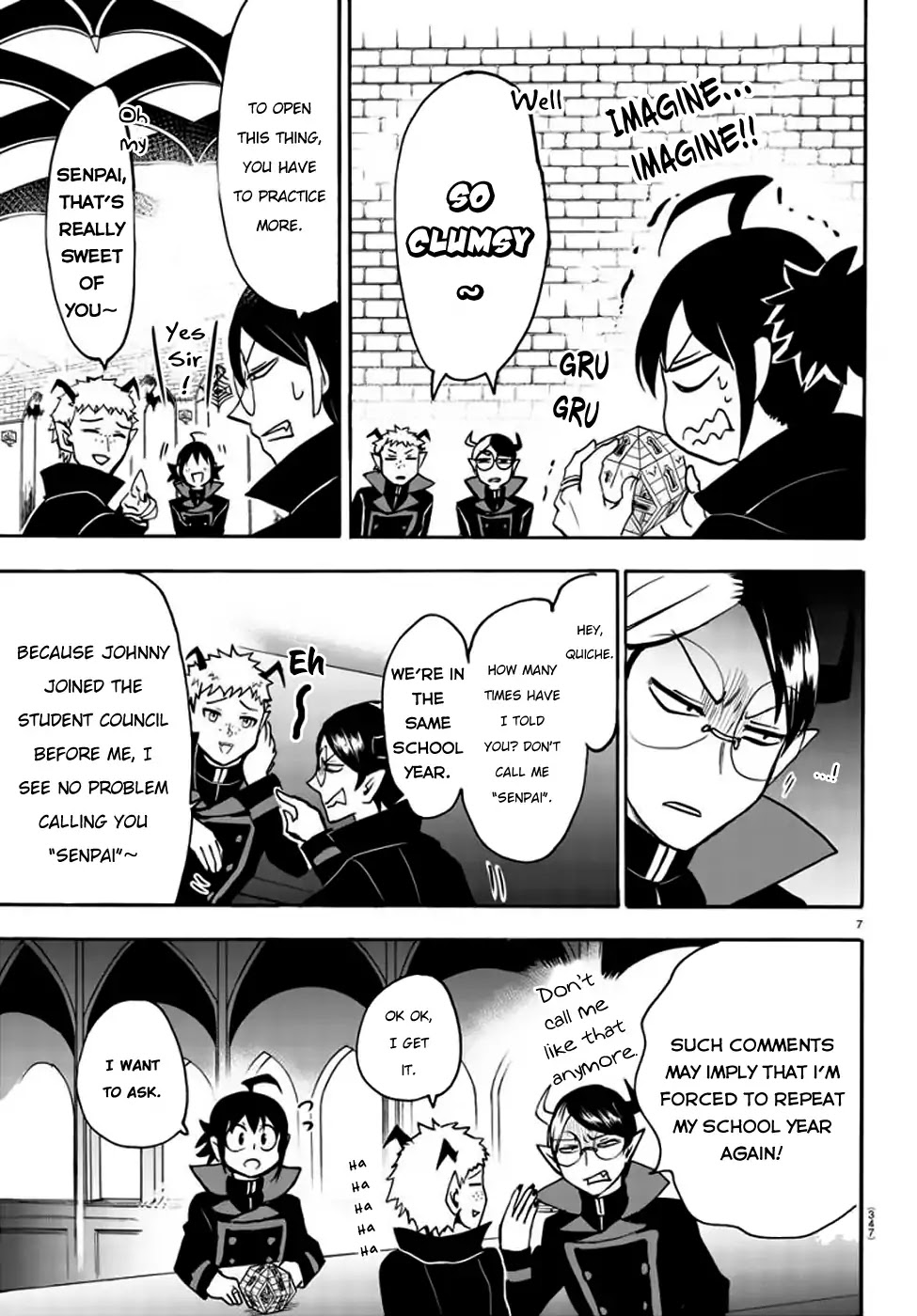 Mairimashita! Iruma-kun Chapter 48 page 8 - Chapter 48: The Collapse of the Heroine