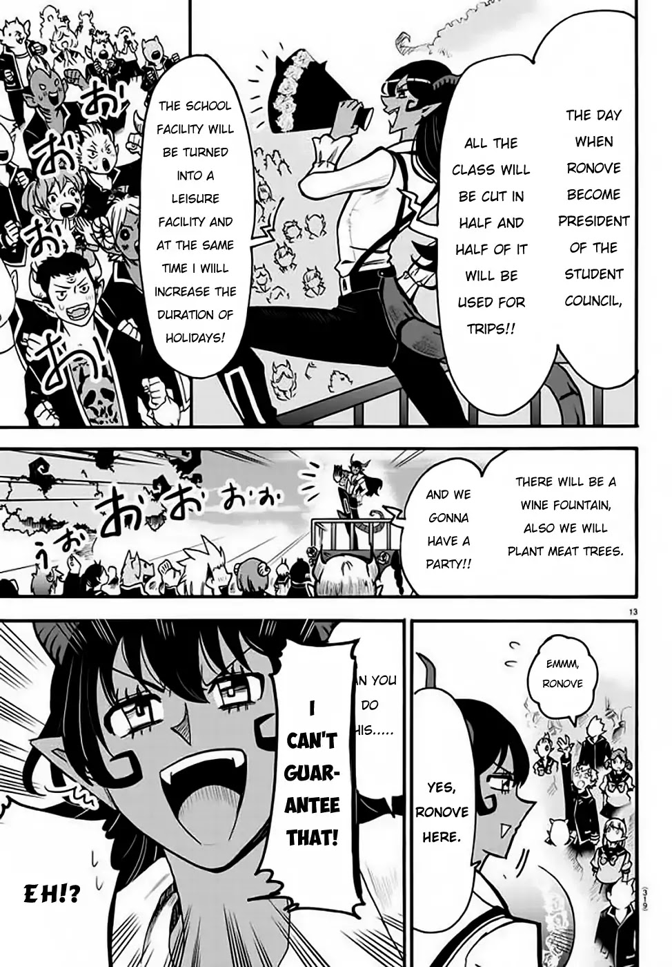 Mairimashita! Iruma-kun Chapter 50 page 14 - Chapter 50: The Charming Ronove