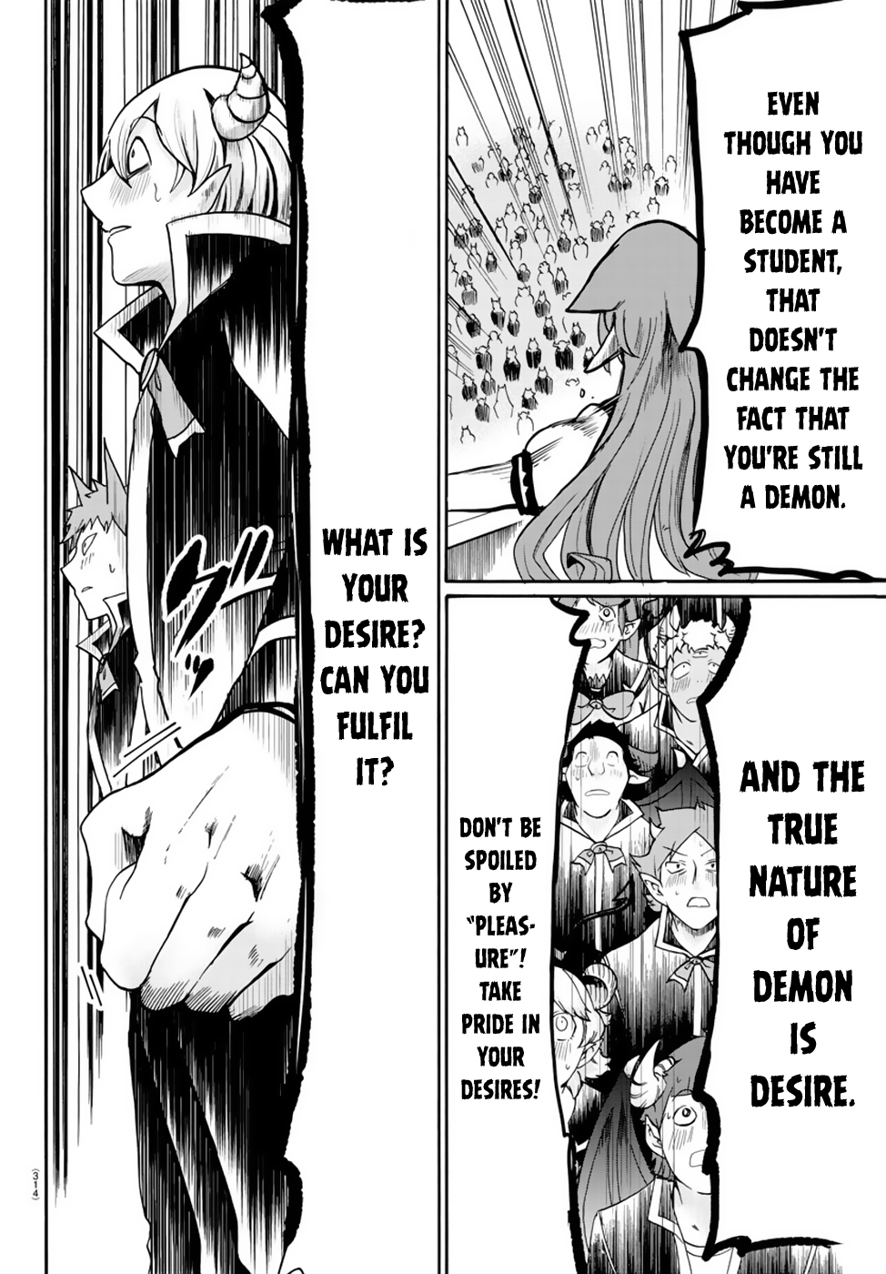Mairimashita! Iruma-kun Chapter 52 page 13 - Chapter 52: President of the student council​’s scene
