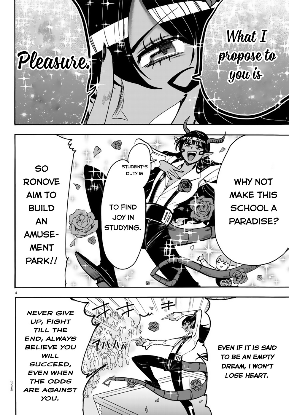 Mairimashita! Iruma-kun Chapter 52 page 5 - Chapter 52: President of the student council​’s scene