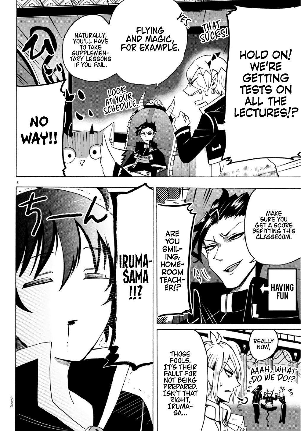 Mairimashita! Iruma-kun Chapter 61 page 8 - Chapter 61: A Future To Look Forward Too