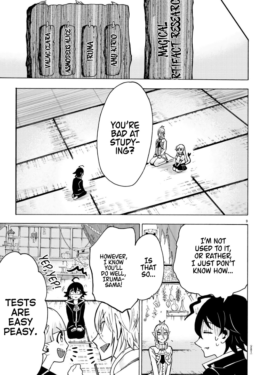 Mairimashita! Iruma-kun Chapter 61 page 9 - Chapter 61: A Future To Look Forward Too