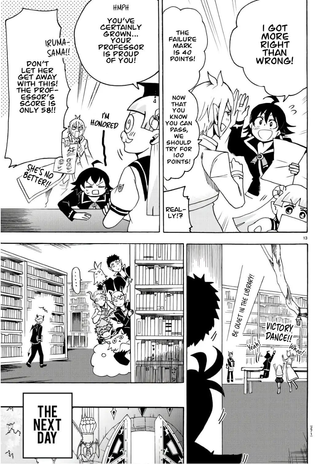Mairimashita! Iruma-kun Chapter 65 page 13 - Chapter 65: The Joy of Learning