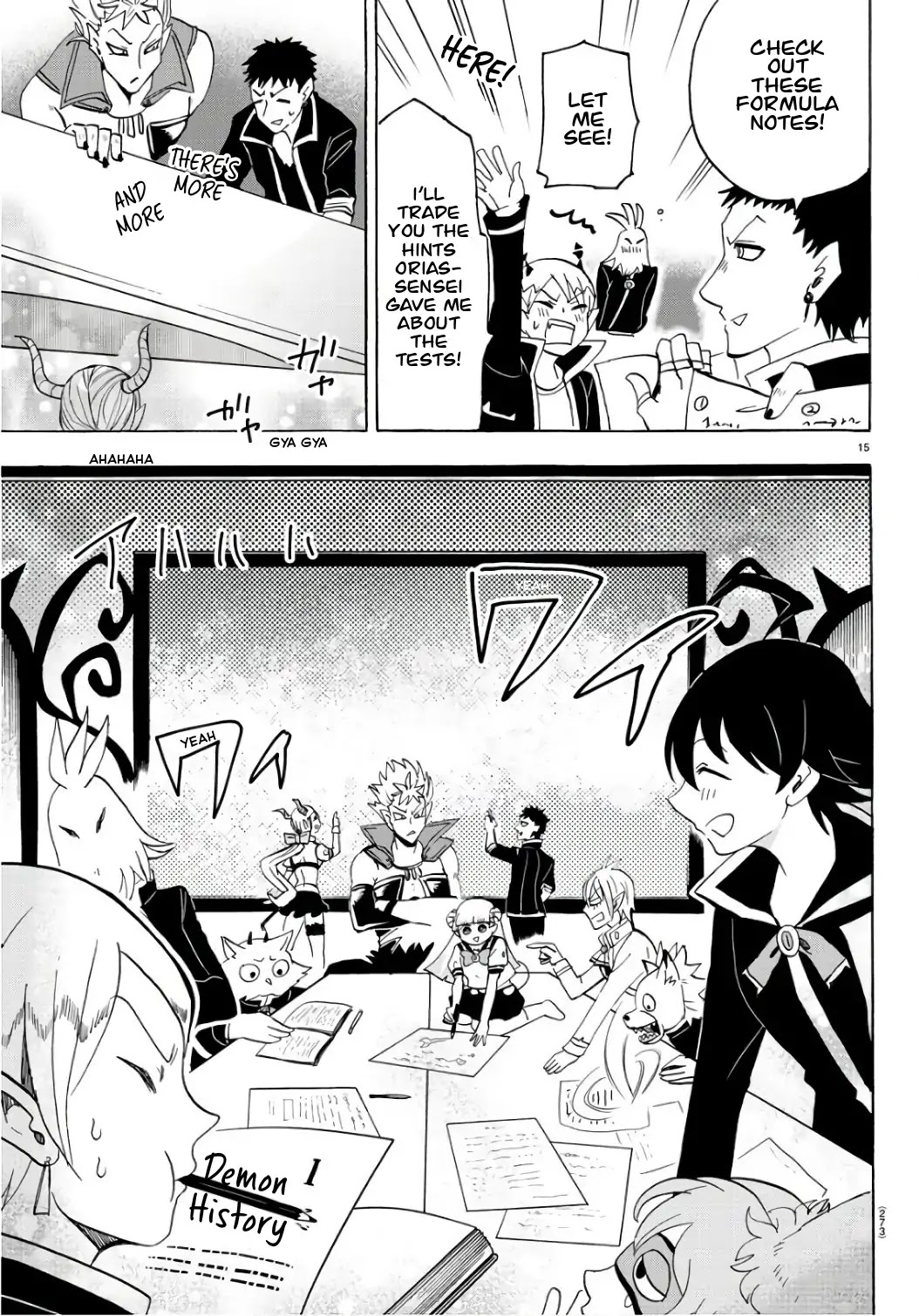 Mairimashita! Iruma-kun Chapter 65 page 15 - Chapter 65: The Joy of Learning