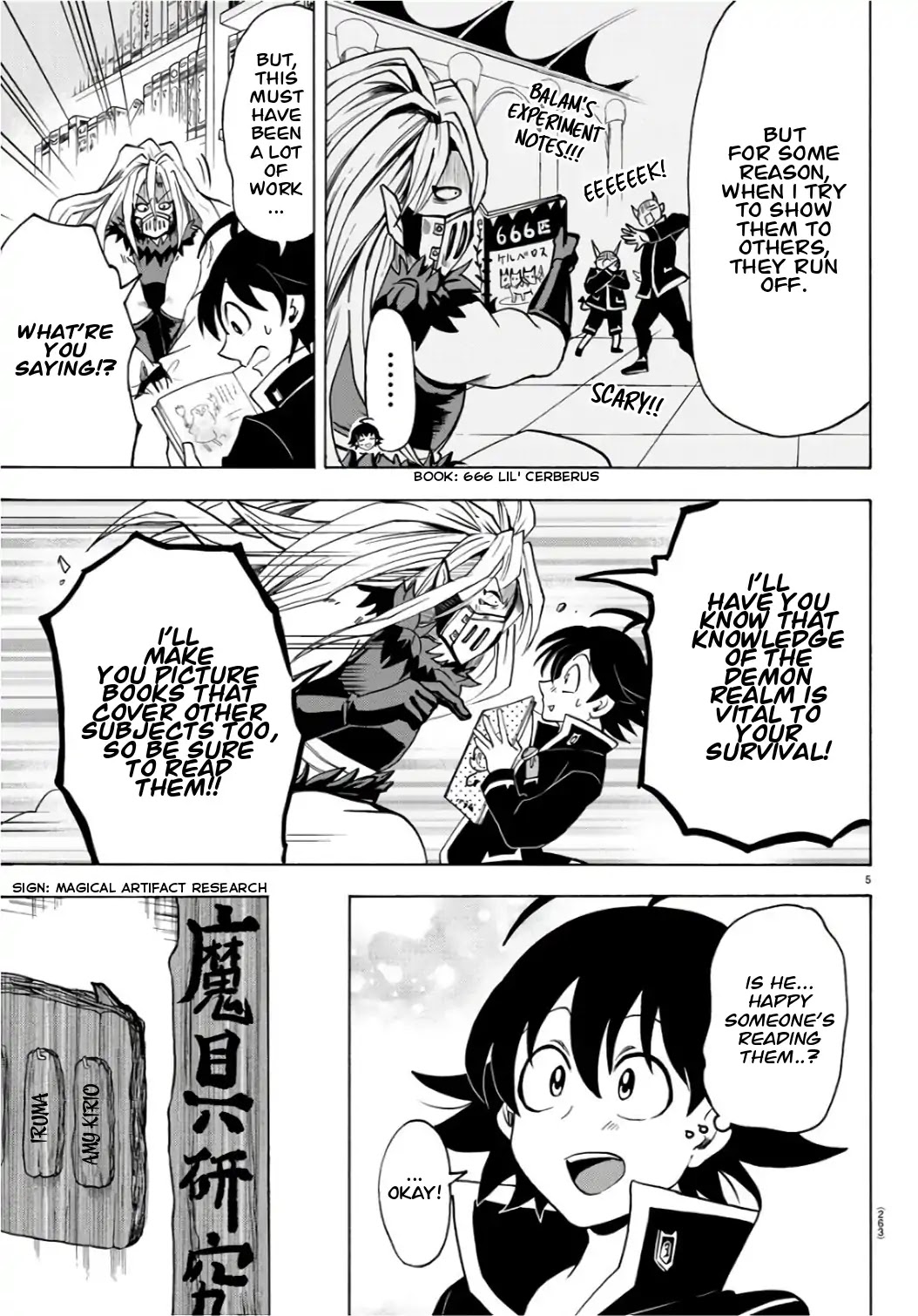 Mairimashita! Iruma-kun Chapter 65 page 5 - Chapter 65: The Joy of Learning