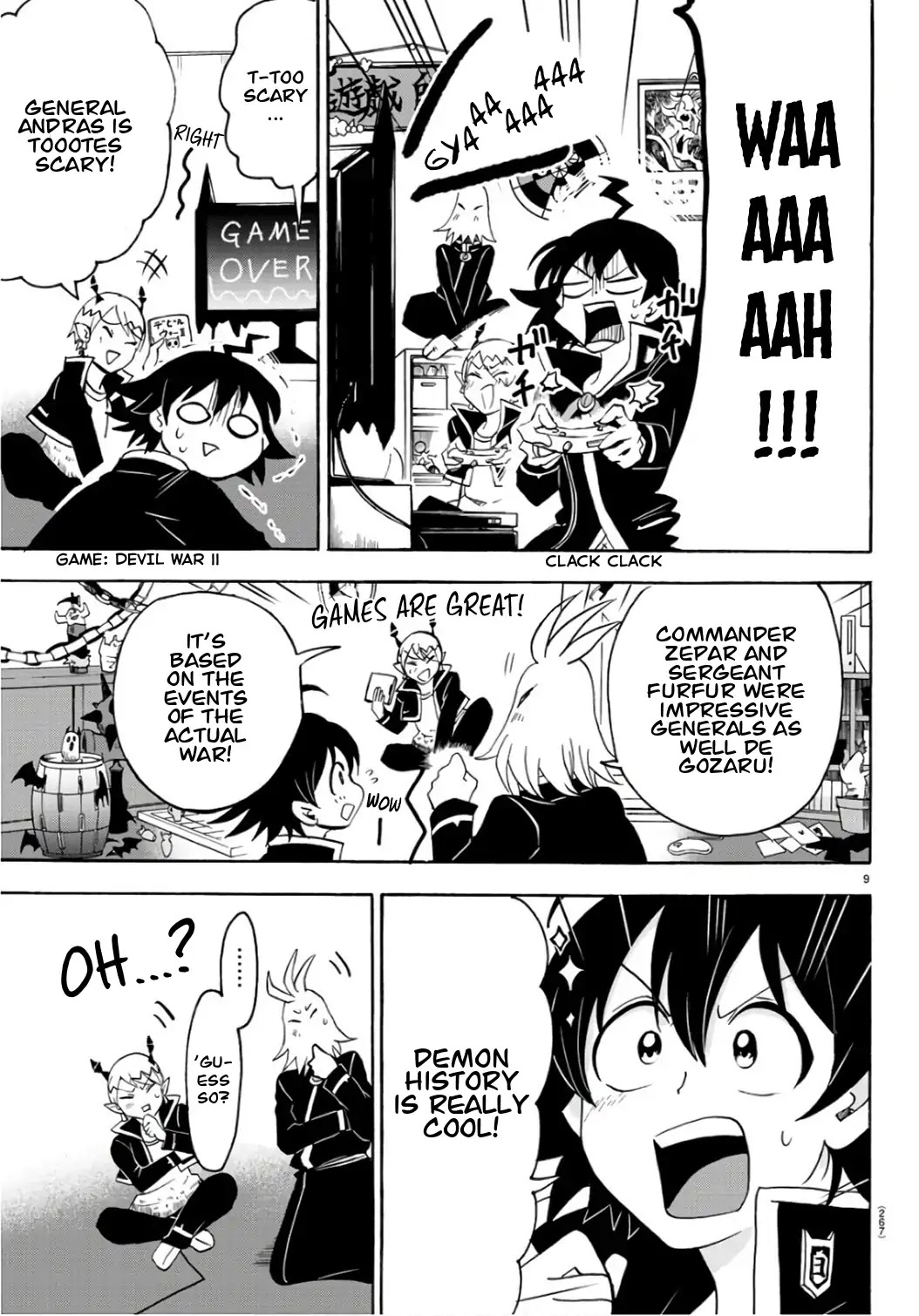 Mairimashita! Iruma-kun Chapter 65 page 9 - Chapter 65: The Joy of Learning