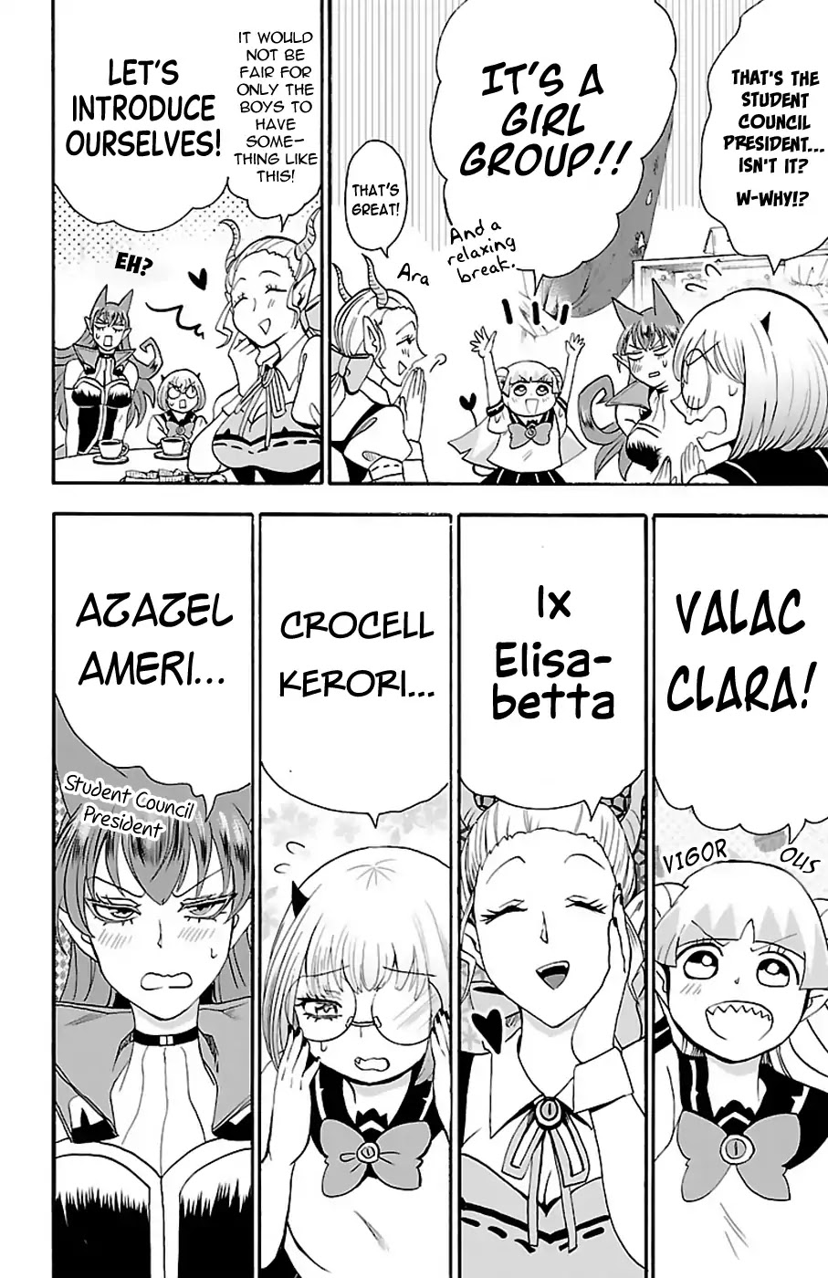 Mairimashita! Iruma-kun Chapter 67 page 7 - Chapter 67: Girls Talk