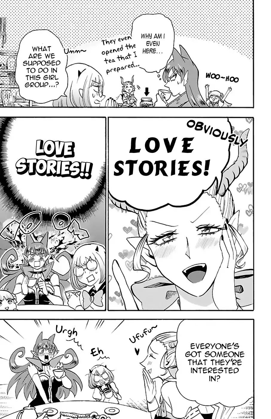 Mairimashita! Iruma-kun Chapter 67 page 8 - Chapter 67: Girls Talk