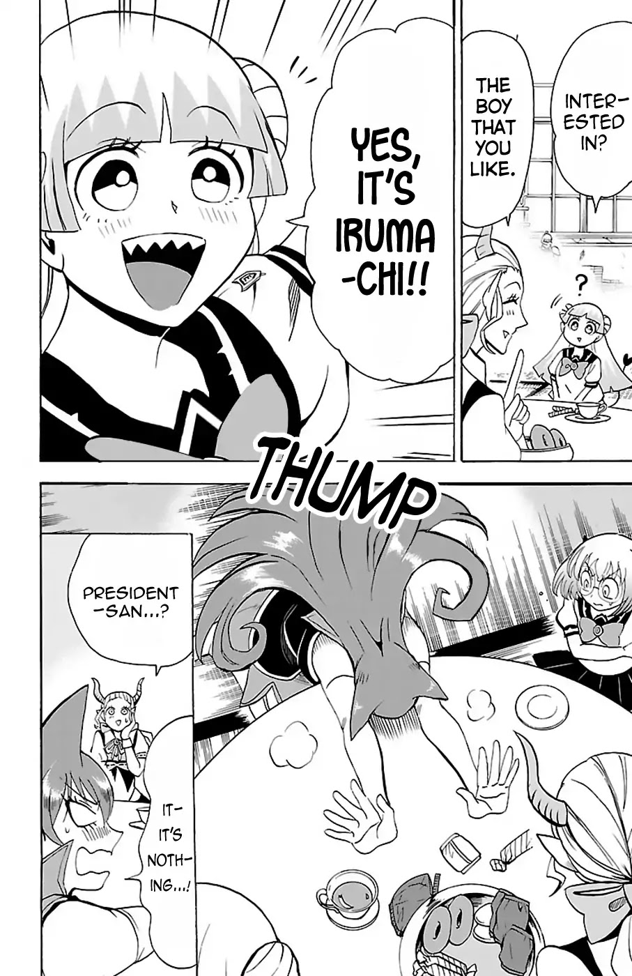 Mairimashita! Iruma-kun Chapter 67 page 9 - Chapter 67: Girls Talk
