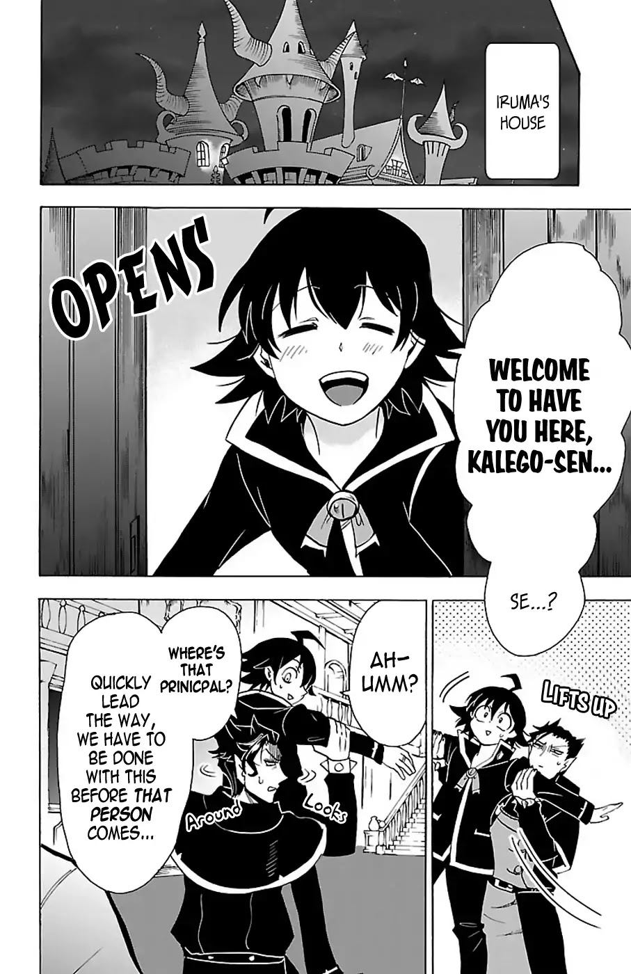 Mairimashita! Iruma-kun Chapter 68 page 12 - Chapter 68: Kalego-sensei's Home Visits