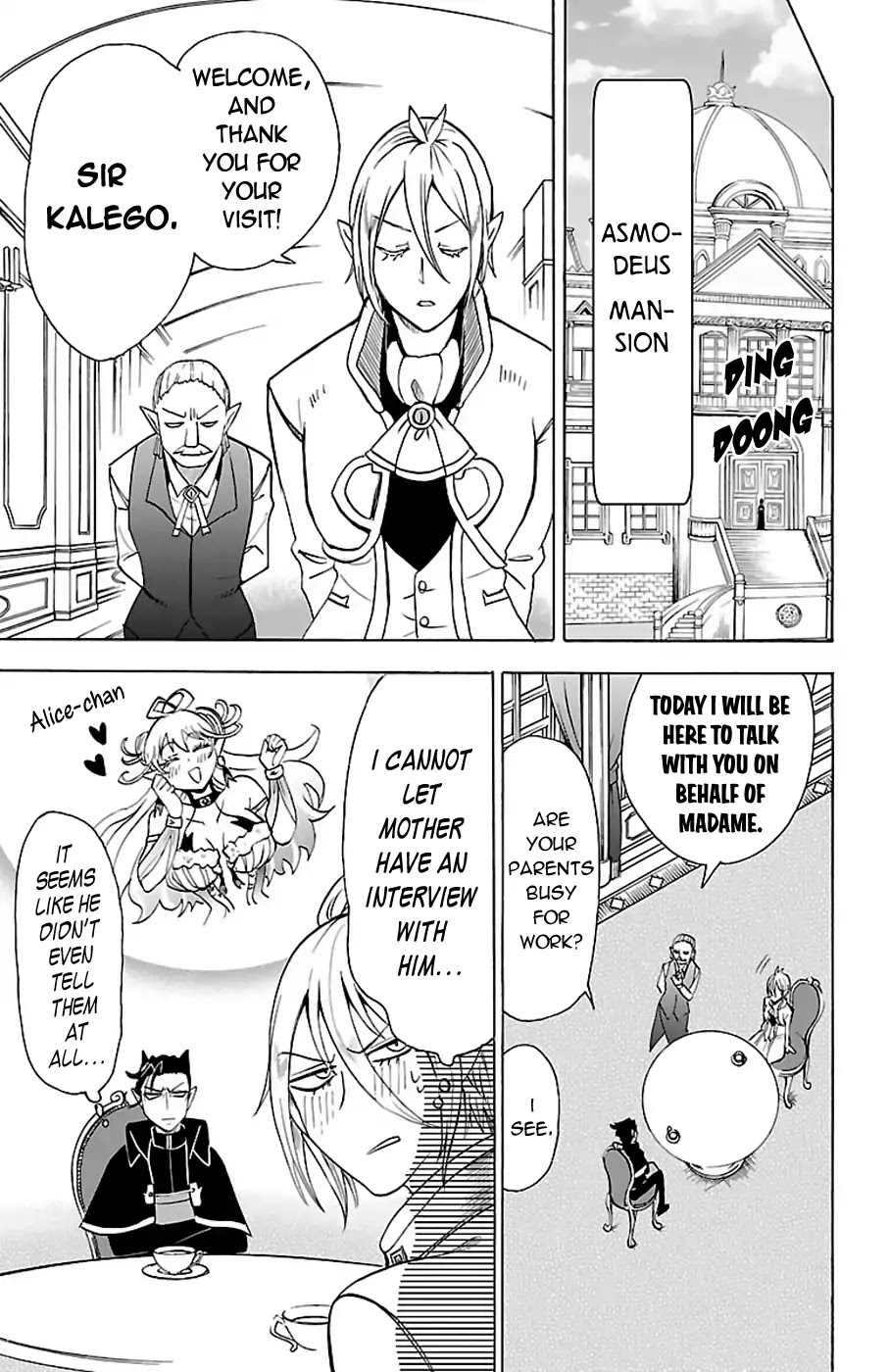 Mairimashita! Iruma-kun Chapter 68 page 3 - Chapter 68: Kalego-sensei's Home Visits