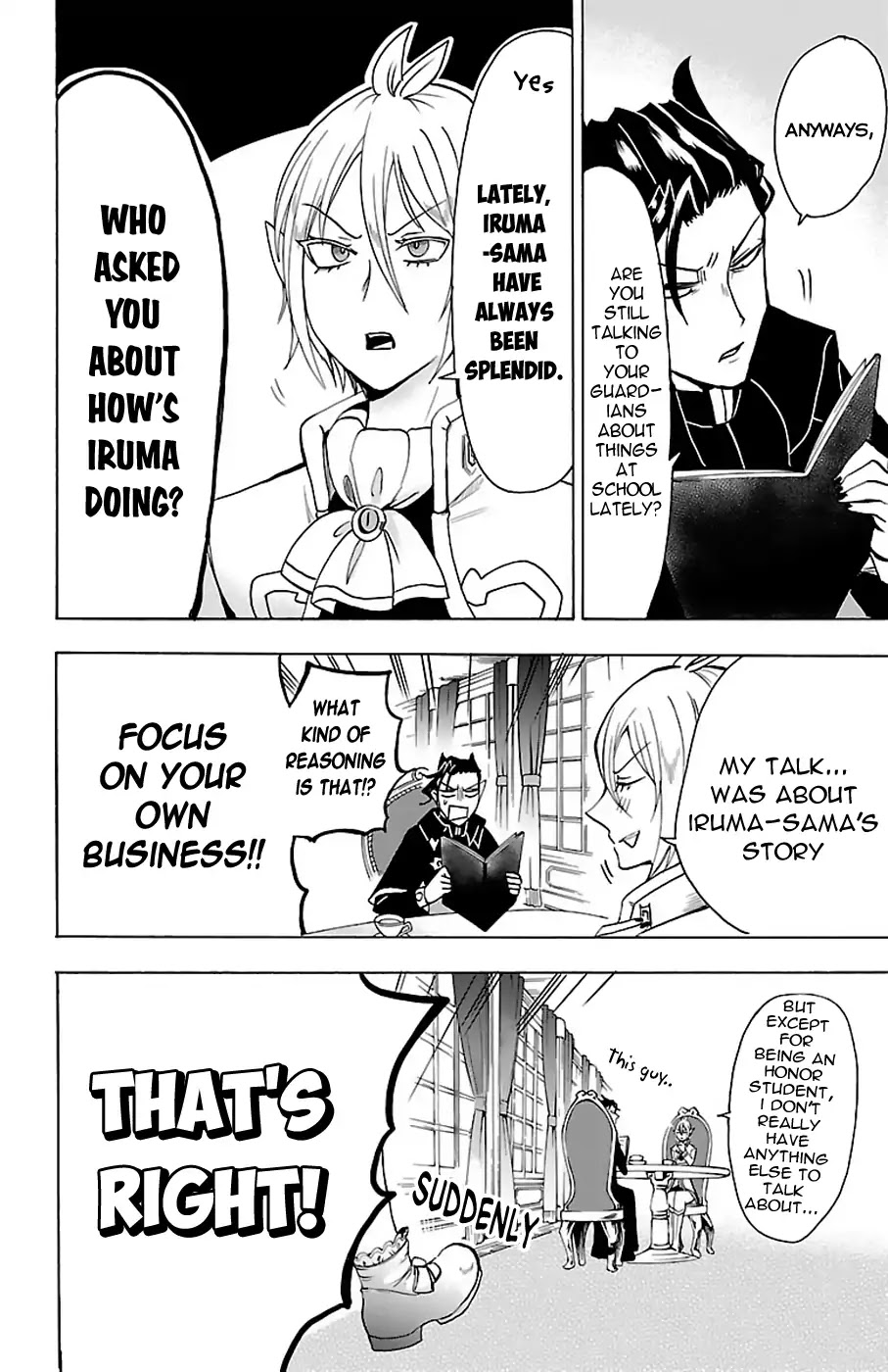 Mairimashita! Iruma-kun Chapter 68 page 4 - Chapter 68: Kalego-sensei's Home Visits