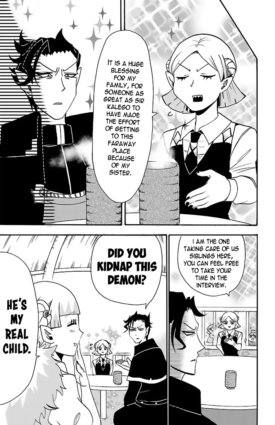 Mairimashita! Iruma-kun Chapter 68 page 9 - Chapter 68: Kalego-sensei's Home Visits
