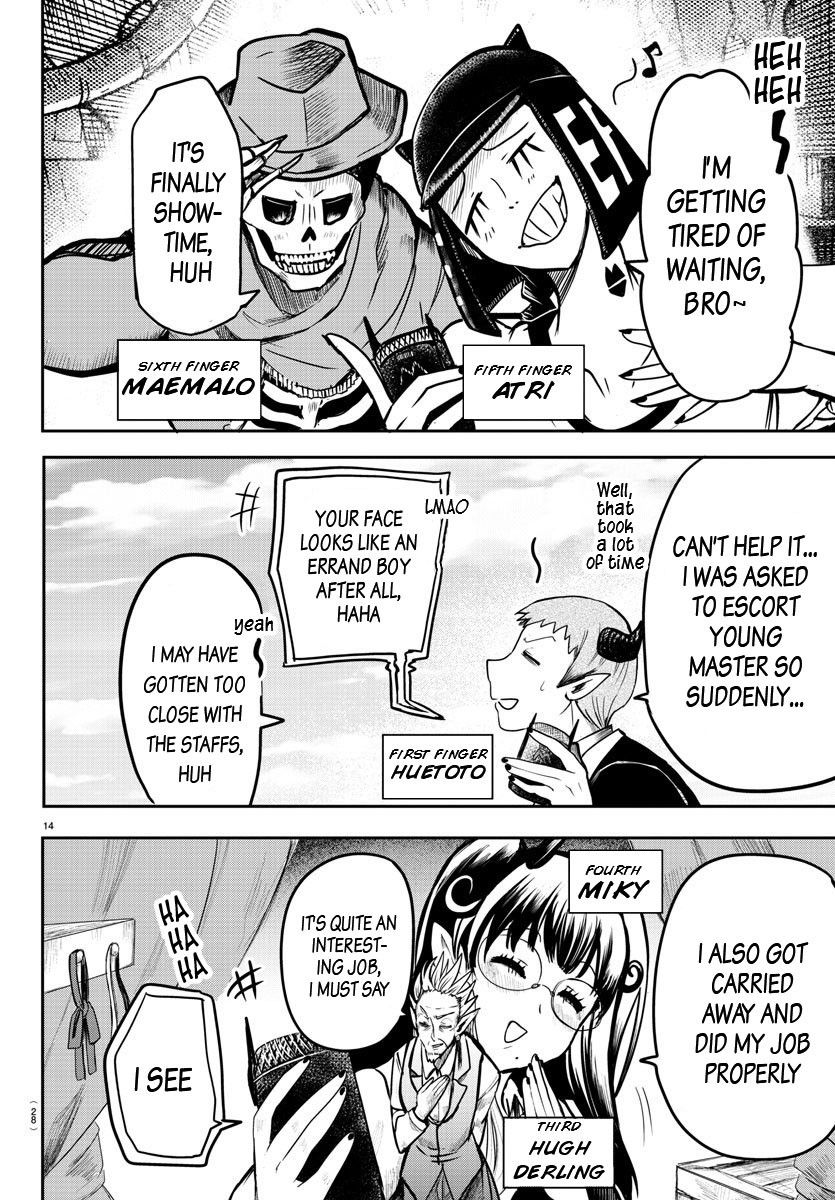 Mairimashita! Iruma-kun Chapter 74 page 14 - Chapter 74: The Six Finger's Plan