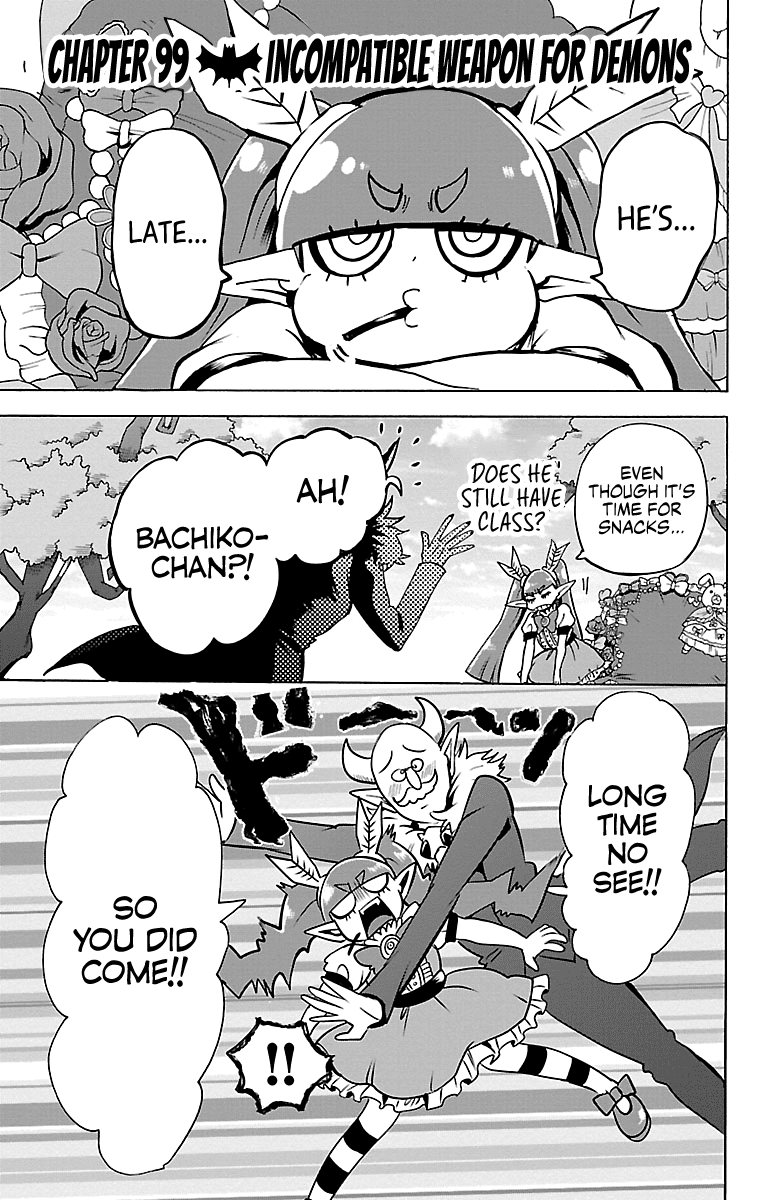 Mairimashita! Iruma-kun Chapter 99 page 2 - Chapter 99: Incompatible Weapon For Demons