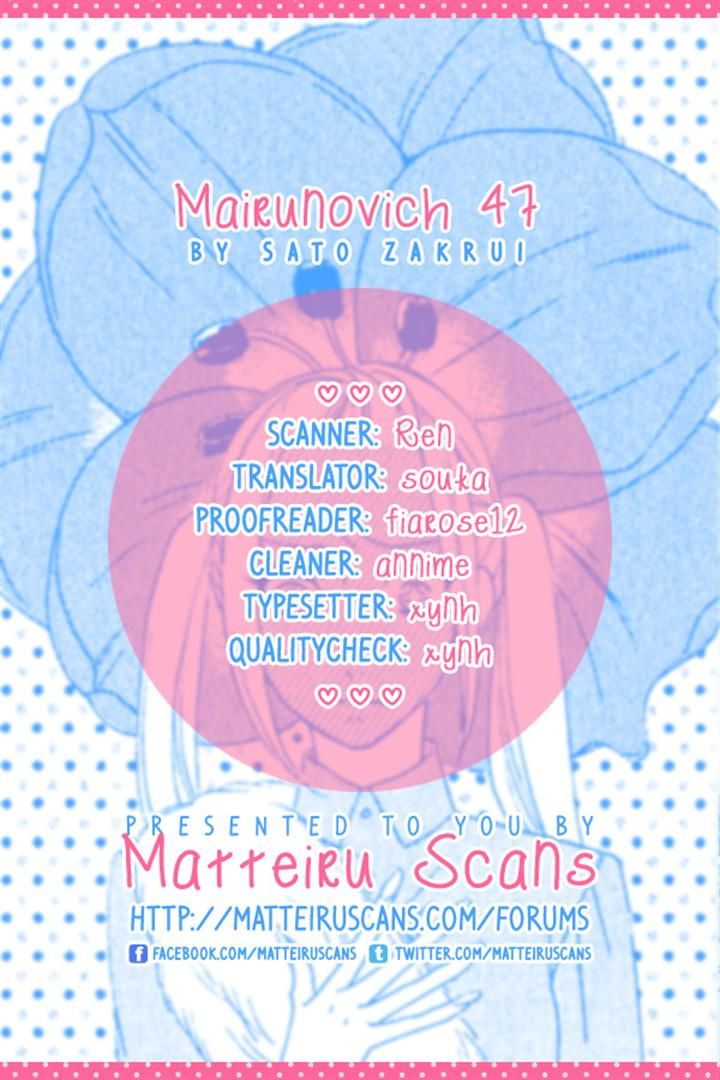 Mairunovich Chapter 47 page 33 - Chapter 47
