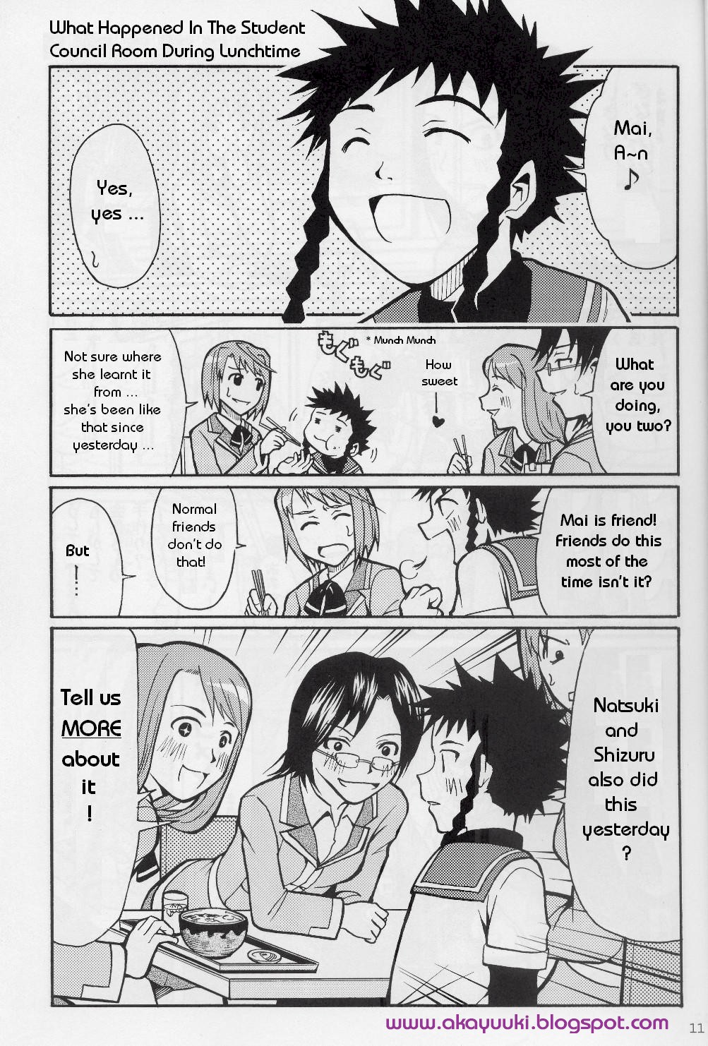 Maitake My-HiME Fanbook Chapter 0.2 page 12 - Chapter 0 v2