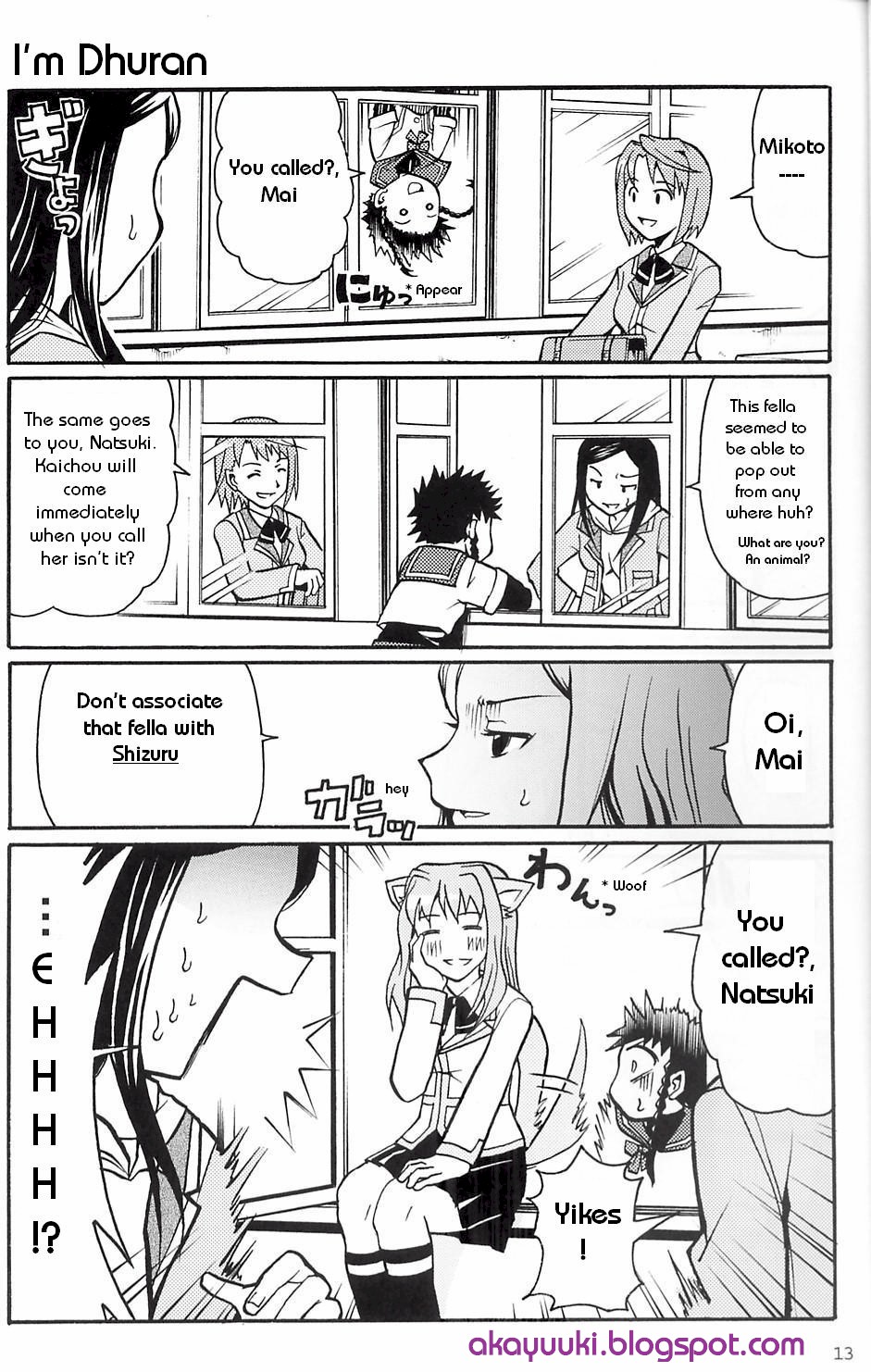 Maitake My-HiME Fanbook Chapter 0.2 page 14 - Chapter 0 v2