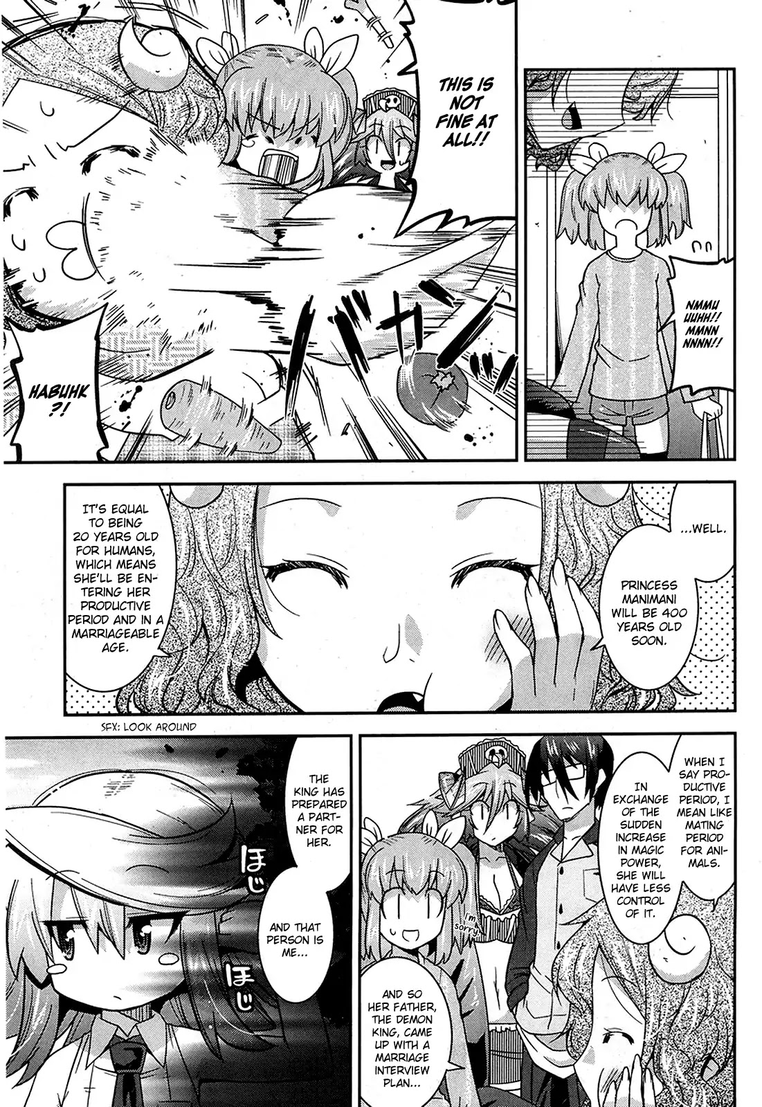 Maji Bura!? Chapter 10 page 22 - Chapter 10: Princess, Wet Nurse, And Tortured Big Brother