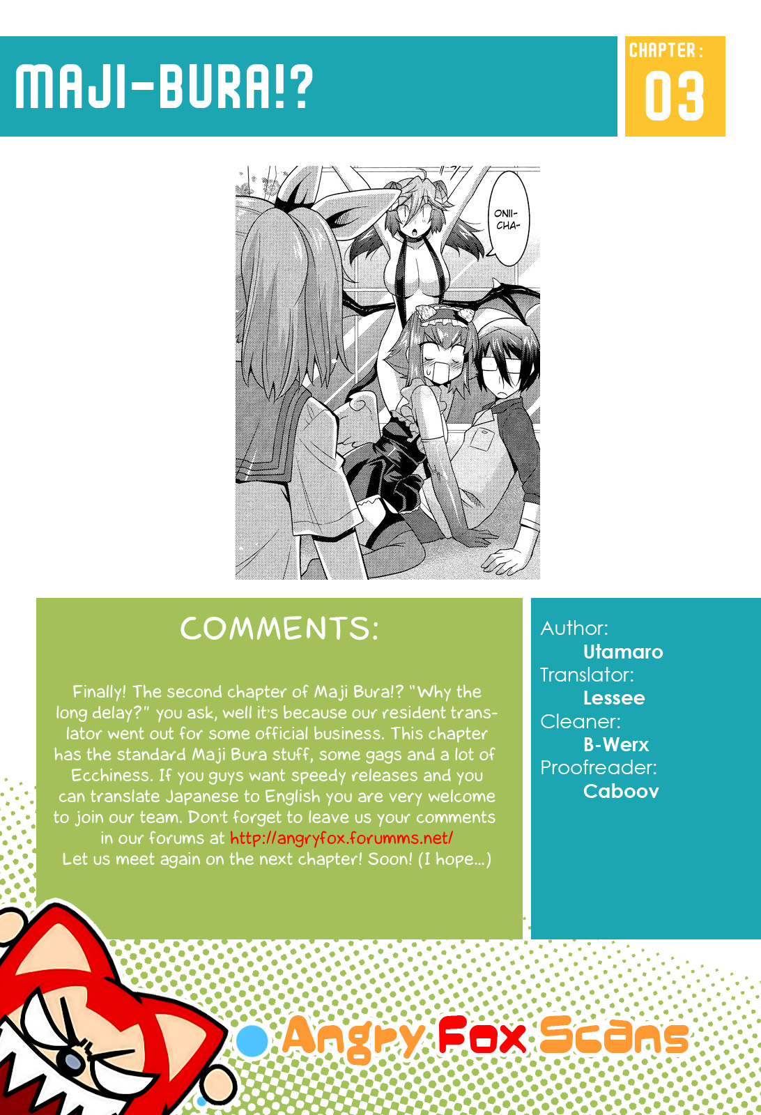 Maji Bura!? Chapter 3 page 25 - Chapter 3: The Maiden, Robot, and Side Dish