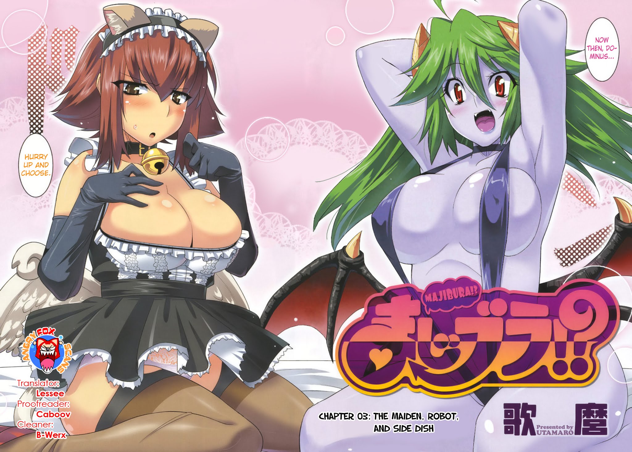 Maji Bura!? Chapter 3 page 3 - Chapter 3: The Maiden, Robot, and Side Dish