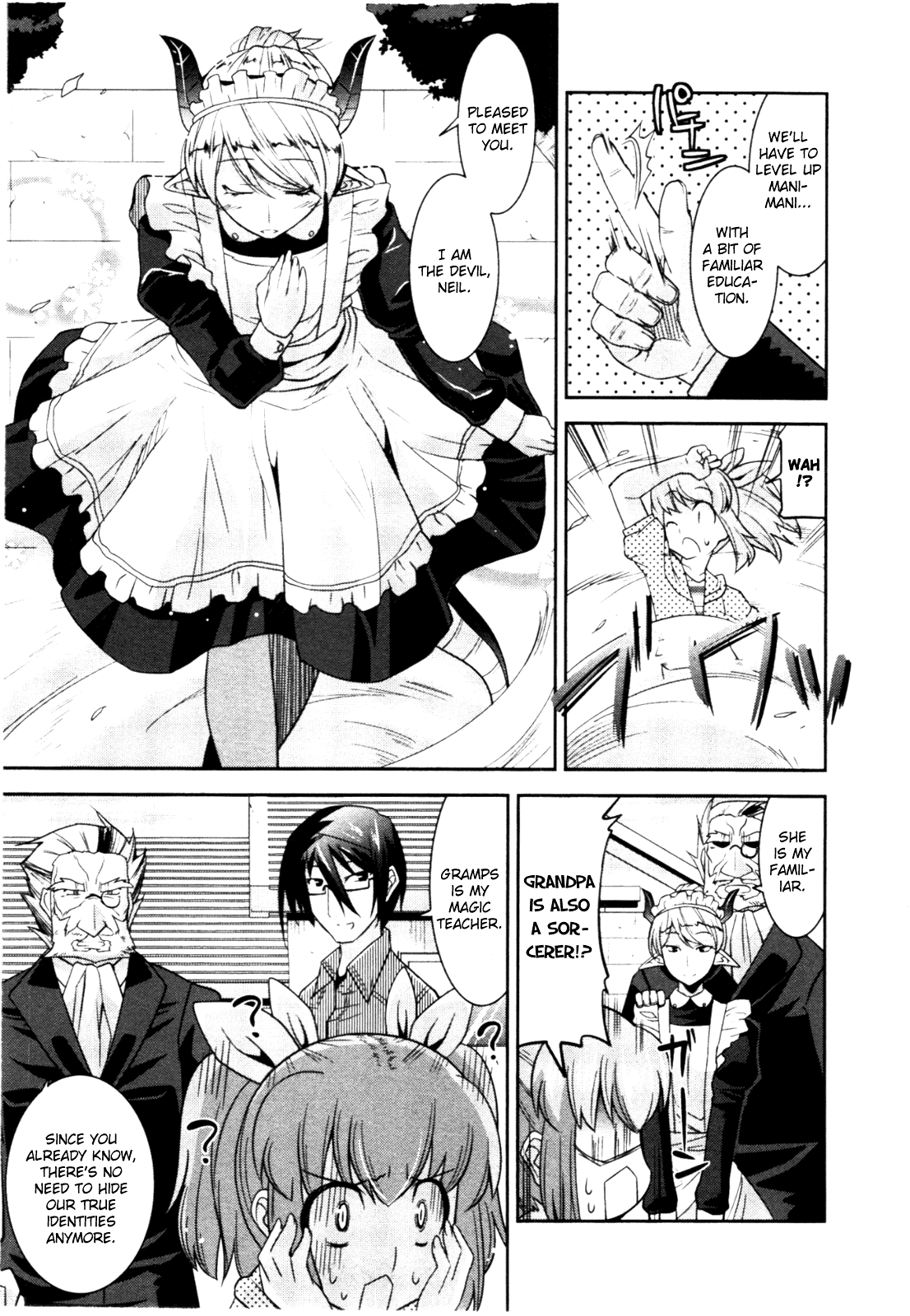 Maji Bura!? Chapter 4 page 11 - Chapter 4: The Grandfather, Maid, and Burdock