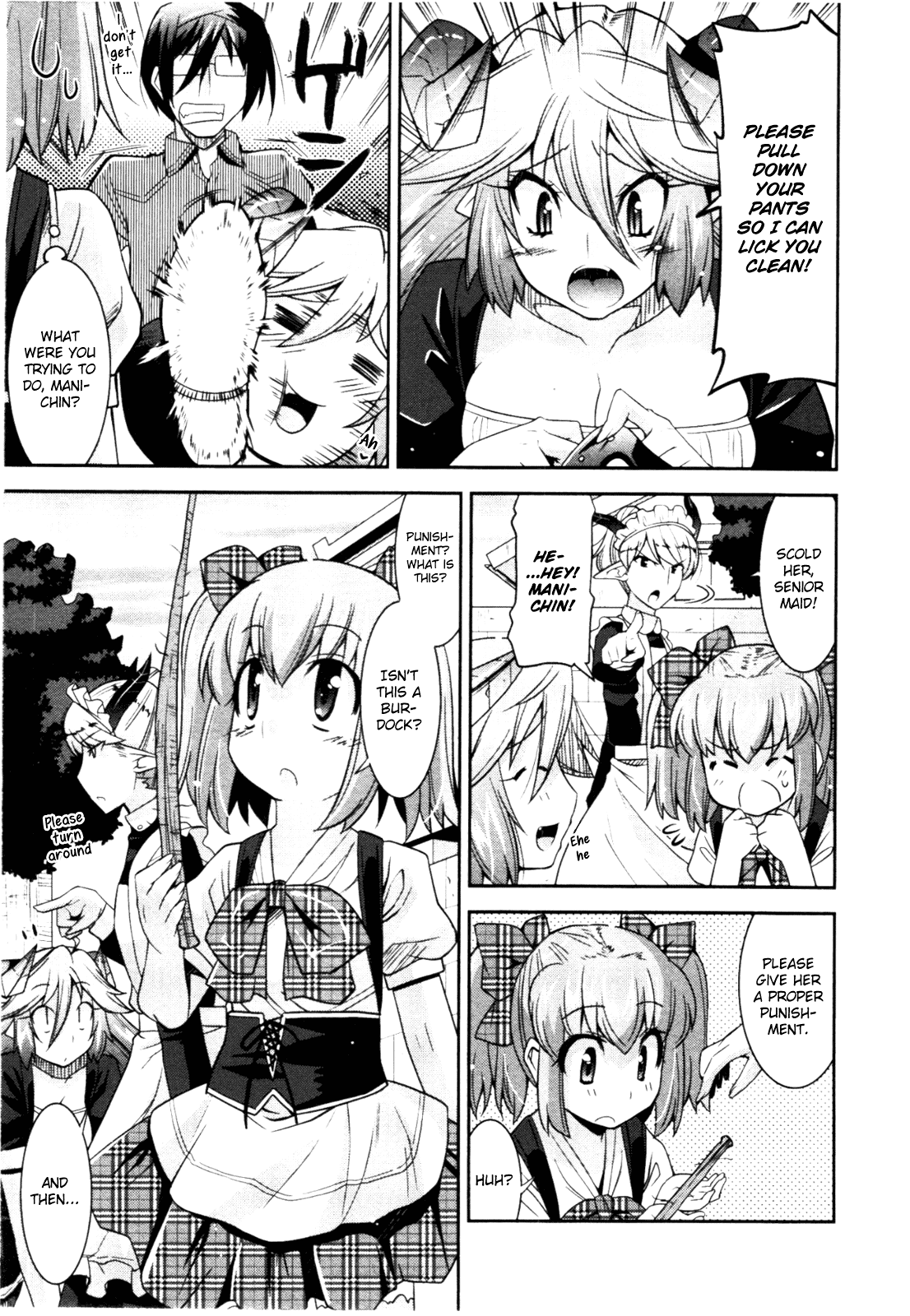 Maji Bura!? Chapter 4 page 15 - Chapter 4: The Grandfather, Maid, and Burdock