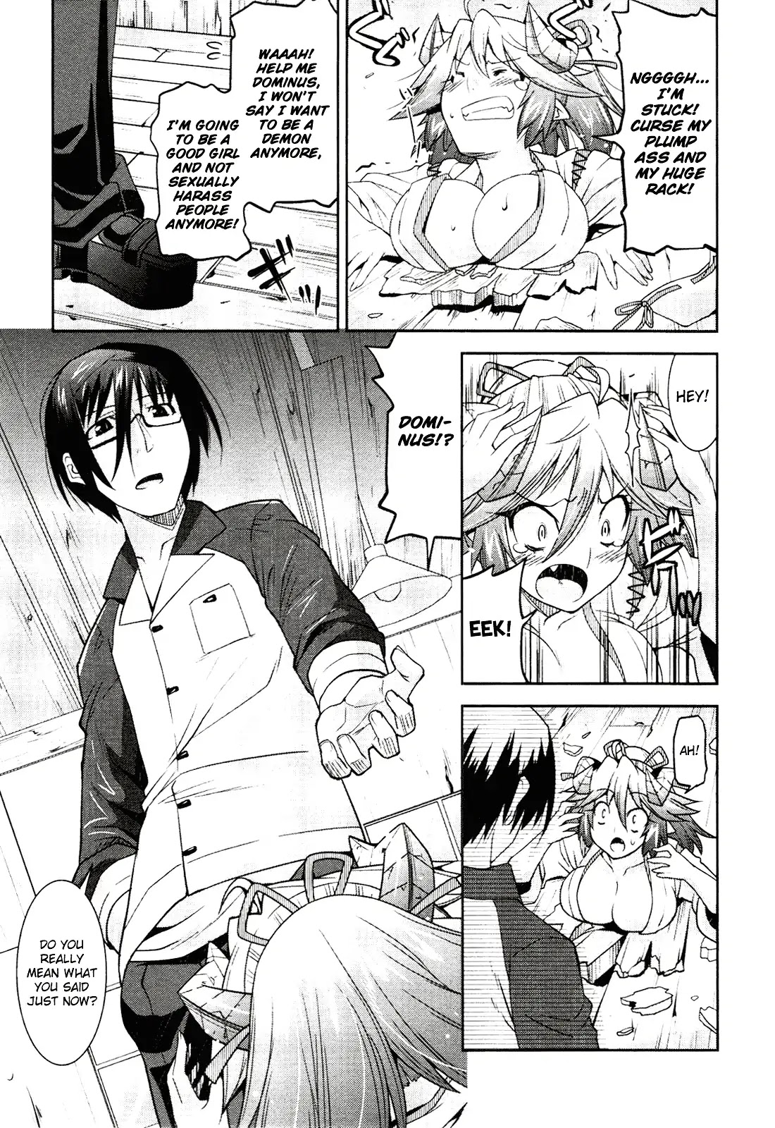 Maji Bura!? Chapter 5 page 12 - Chapter 5: A Dare, Piggyback Ride, And See-Through Shirt