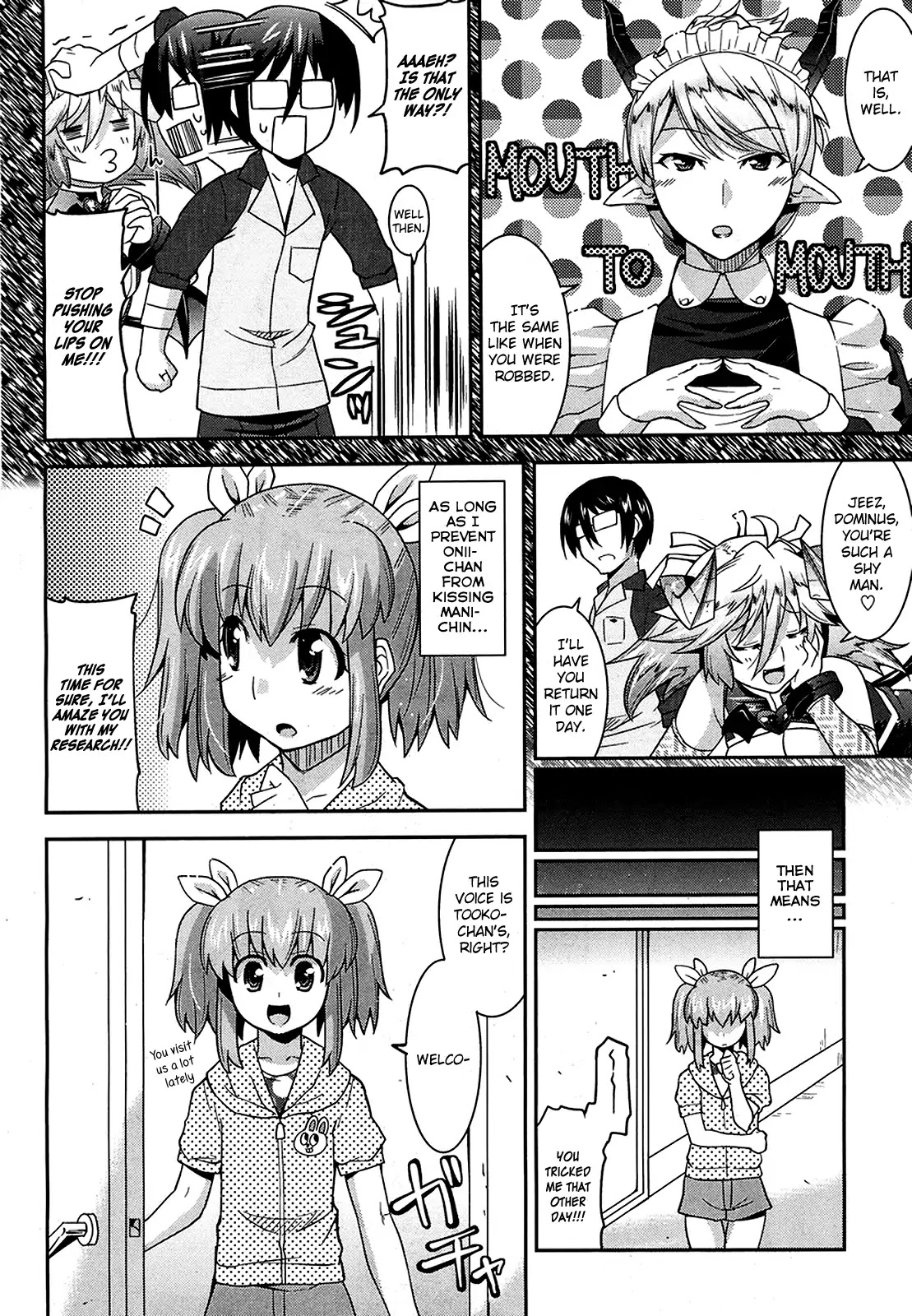 Maji Bura!? Chapter 9 page 5 - Chapter 9: Demon Eye, Dokidoki, and the Visitor