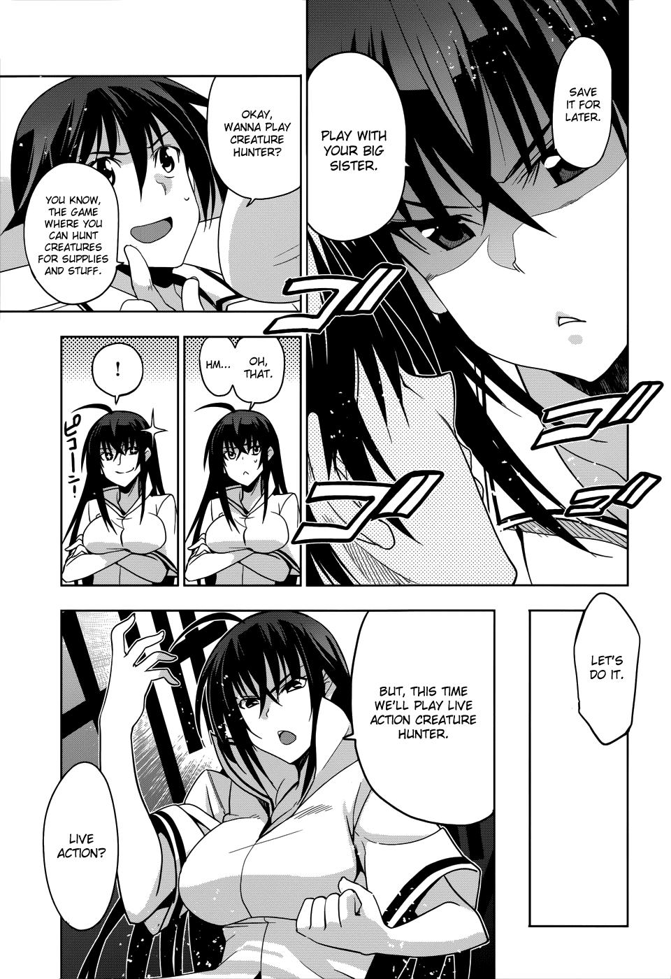 Maji de Watashi ni Koi Shinasai! Chapter 19.2 page 10 - Chapter 19 v2 : The World of the Big Sister and the Little Brother and sometimes Bea...