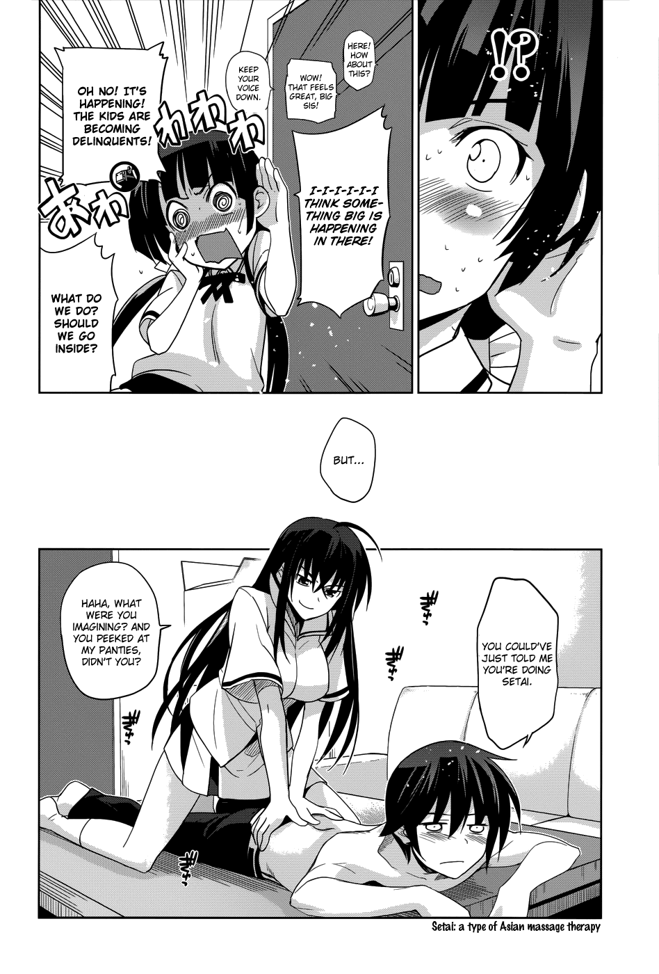 Maji de Watashi ni Koi Shinasai! Chapter 19.2 page 13 - Chapter 19 v2 : The World of the Big Sister and the Little Brother and sometimes Bea...