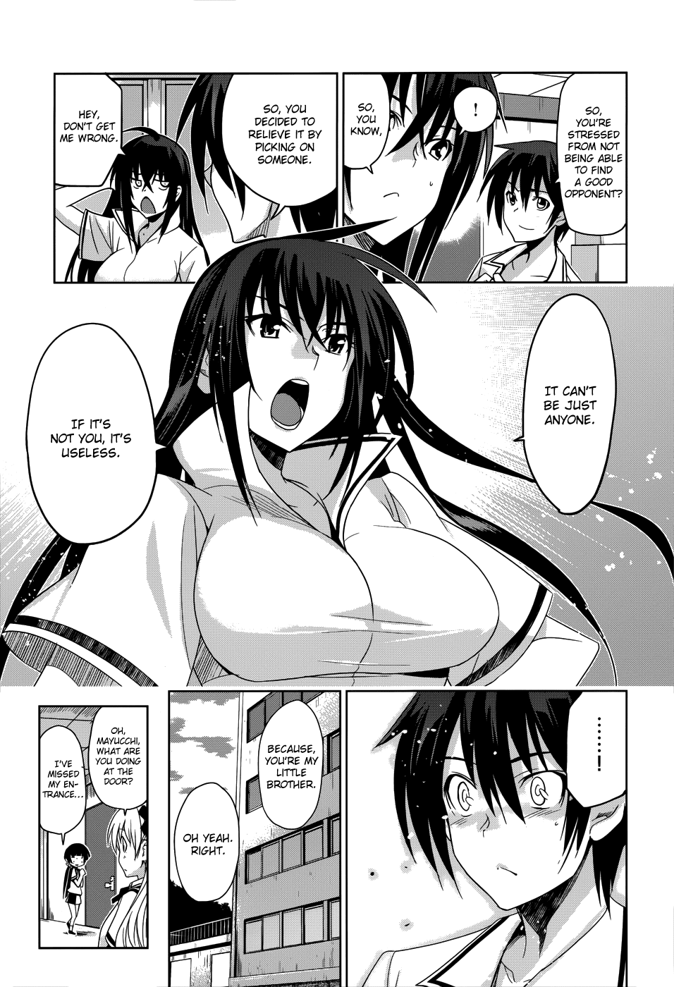 Maji de Watashi ni Koi Shinasai! Chapter 19.2 page 16 - Chapter 19 v2 : The World of the Big Sister and the Little Brother and sometimes Bea...