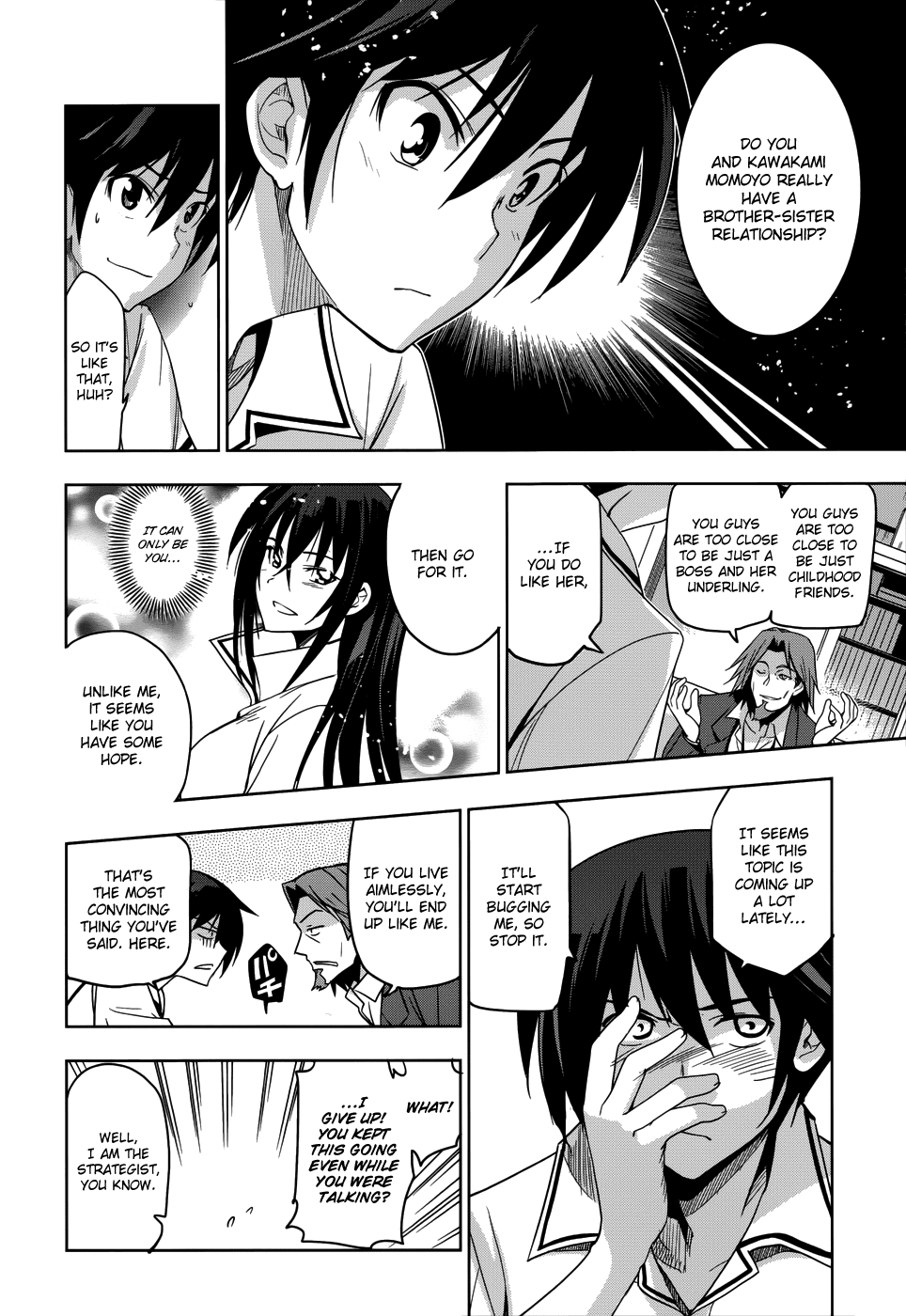 Maji de Watashi ni Koi Shinasai! Chapter 19.2 page 23 - Chapter 19 v2 : The World of the Big Sister and the Little Brother and sometimes Bea...