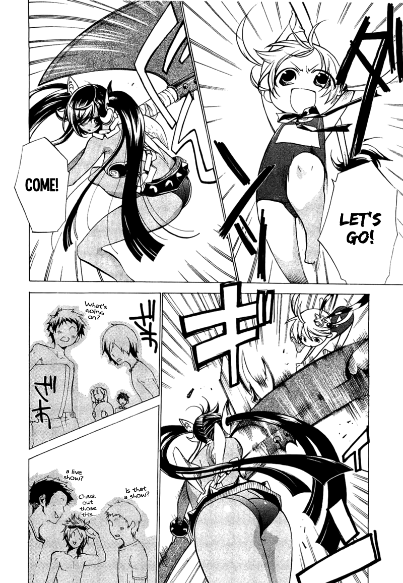 Majikaru Musou Tenshi Tsuki Irase!! Ryofuko-chan Chapter 4 page 18 - Chapter 4: Ryofuku Falls for Some Devastating Boobs, Akurai Descends from Above